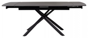 Стол RIVOLI 140 MATT BLACK MARBLE SOLID CERAMIC / BLACK, ®DISAUR в Приобье - priobie.mebel24.online | фото 2