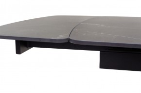 Стол RIVOLI 140 MATT BLACK MARBLE SOLID CERAMIC / BLACK, ®DISAUR в Приобье - priobie.mebel24.online | фото 4