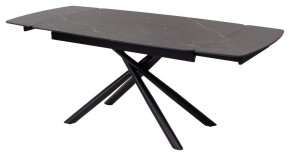 Стол RIVOLI 140 MATT BLACK MARBLE SOLID CERAMIC / BLACK, ®DISAUR в Приобье - priobie.mebel24.online | фото 7