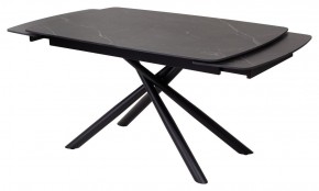 Стол RIVOLI 140 MATT BLACK MARBLE SOLID CERAMIC / BLACK, ®DISAUR в Приобье - priobie.mebel24.online | фото 8