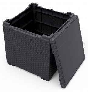 Стол с функцией хранения Виго (Vigo storage box) графит в Приобье - priobie.mebel24.online | фото 3