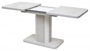 Стол STORK 120 Белый бетон/ Белый М-City в Приобье - priobie.mebel24.online | фото 5