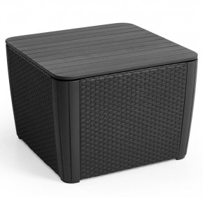 Стол-сундук Лузон Плюс (Luzon Plus Flat Wicker), графит в Приобье - priobie.mebel24.online | фото 3