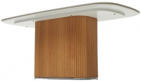 Стол TAMPA 180 цвет БЕЛЫЙ МРАМОР M326, керамика / Каркас OAK, ®DISAUR в Приобье - priobie.mebel24.online | фото 8