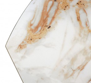 Стол TERAMO 135 GLOSS GRAND JADE SOLID CERAMIC, керамика, поворотн.механизм / Черный каркас, ®DISAUR в Приобье - priobie.mebel24.online | фото 13