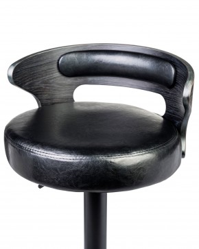 Стул барный DOBRIN FRED BLACK, чёрное дерево, чёрный в Приобье - priobie.mebel24.online | фото 6