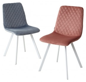 Стул DAIQUIRI BLUVEL-52 PINK / белый каркас, велюр М-City в Приобье - priobie.mebel24.online | фото 2