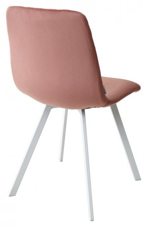 Стул DAIQUIRI BLUVEL-52 PINK / белый каркас, велюр М-City в Приобье - priobie.mebel24.online | фото 3