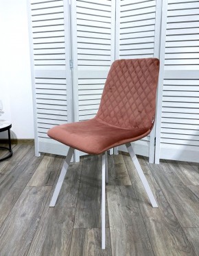 Стул DAIQUIRI BLUVEL-52 PINK / белый каркас, велюр М-City в Приобье - priobie.mebel24.online | фото 7