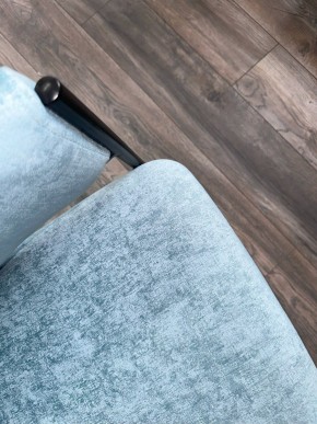 Стул ДИЛЛ, цвет RAIN 7 бриз, велюр / черный каркас М-City в Приобье - priobie.mebel24.online | фото 4