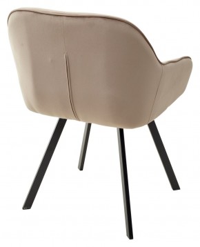 Стул GALE 360 град. поворот. BLUVEL-40 BEIGE, велюр/ черный каркас, М-City в Приобье - priobie.mebel24.online | фото 4