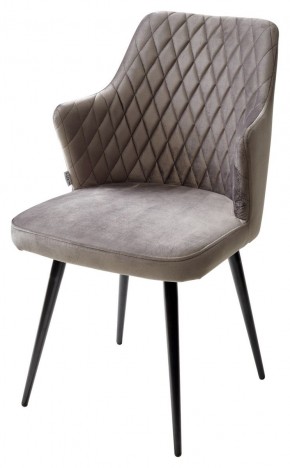Стул HERMAN 360 град. ГРАФИТ #14, велюр / черный каркас М-City в Приобье - priobie.mebel24.online | фото 1