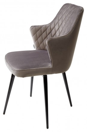 Стул HERMAN 360 град. ГРАФИТ #14, велюр / черный каркас М-City в Приобье - priobie.mebel24.online | фото 4