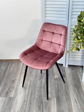 Стул MIAMI G062-23 пепел розы, велюр / черный каркас М-City в Приобье - priobie.mebel24.online | фото 4