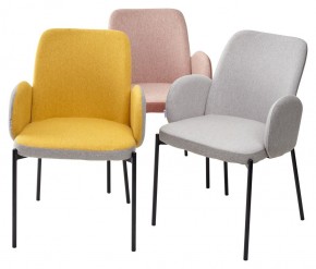 Стул NIKKI VF109 розовый / VF110 брусничный М-City в Приобье - priobie.mebel24.online | фото 2