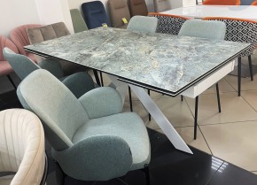 Стул NIKKI VF113 светлая мята / VF115 серо-зеленый М-City в Приобье - priobie.mebel24.online | фото 3