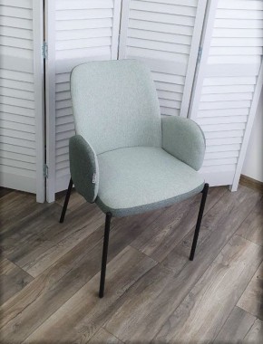 Стул NIKKI VF113 светлая мята / VF115 серо-зеленый М-City в Приобье - priobie.mebel24.online | фото 4