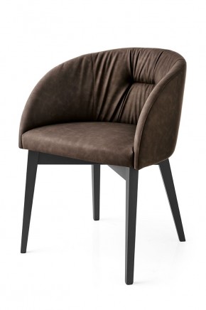 Стул ROSIE SOFT CB/1910, BCH P132 GRAPHITE/ VENICE S0G SOIL BROWN в Приобье - priobie.mebel24.online | фото