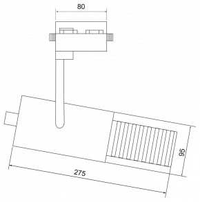 Светильник на штанге Elektrostandard Forema a060612 в Приобье - priobie.mebel24.online | фото 3