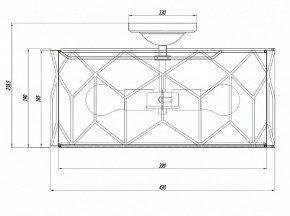 Светильник на штанге Maytoni Messina H223-PL-03-G в Приобье - priobie.mebel24.online | фото 3