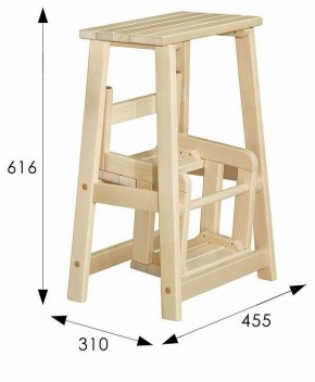 Табурет Стремянка в Приобье - priobie.mebel24.online | фото