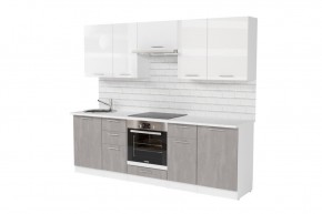 ТЕРЦИЯ Кухонный гарнитур Базис (2400 мм) в Приобье - priobie.mebel24.online | фото 3