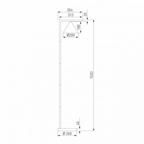 Торшер Elektrostandard Bevel a068473 в Приобье - priobie.mebel24.online | фото 2