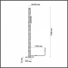 Торшер Odeon Light Fierro 4991/36FL в Приобье - priobie.mebel24.online | фото 4