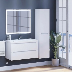 Тумба под раковину Uperwood Tanos 100 см, подвесная, белая матовая в Приобье - priobie.mebel24.online | фото 11