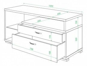 Тумба под ТВ Домино нельсон ТК-10М в Приобье - priobie.mebel24.online | фото 2