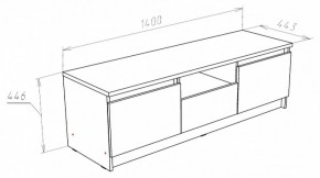 Тумба под ТВ Эванте в Приобье - priobie.mebel24.online | фото 6