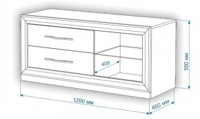 Тумба под ТВ Нобиле КА120 в Приобье - priobie.mebel24.online | фото 2