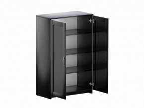 Тумба СИРИУС двухдверная высокая, цвет Дуб Венге в Приобье - priobie.mebel24.online | фото