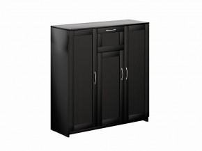 Тумба СИРИУС трехдверная с одним ящиком, цвет Дуб Венге в Приобье - priobie.mebel24.online | фото