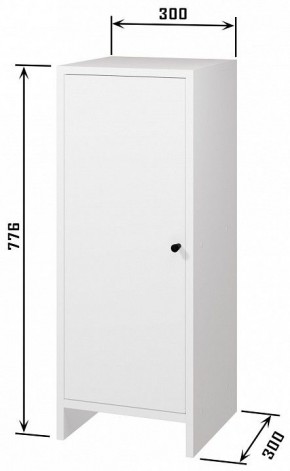 Тумбочка Квадро в Приобье - priobie.mebel24.online | фото 3