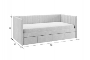 ТВИКС Кровать (софа) с ящиками 900 в Приобье - priobie.mebel24.online | фото 2