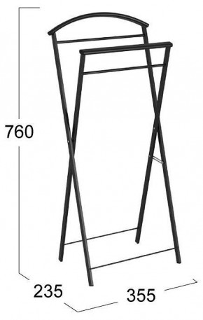 Вешалка для костюма Контур в Приобье - priobie.mebel24.online | фото